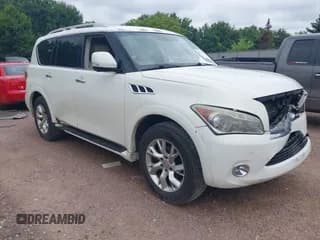 ✅ 2013 Infiniti QX56 • VIN: JN8AZ2NE7D9042679 • Lot: 42713245. Listed on IAAI with Not provided. Free auction sales archive from the USA and detailed vehicle history report at DreamBid. Image 1.