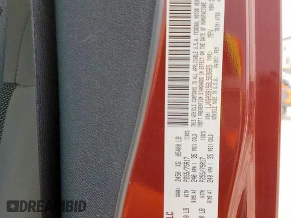 ✅ 2008 Jeep Wrangler Unlimited X • VIN: 1J4GA39158L569665 • Lot: 55475135. Listed on Copart with 91,696 mi. Free auction sales archive from the USA and detailed vehicle history report at DreamBid. Image 13.