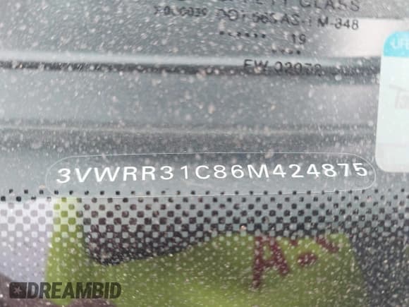 ✅ 2006 Volkswagen Beetle • VIN: 3VWRR31C86M424875 • Lot: 42837528. Wystawiony na IAAI z przebiegiem 110 740 mil. Bezpłatny archiwum sprzedaży aukcyjnych z USA i szczegółowy raport historii pojazdu na DreamBid. Zdjęcie 9.