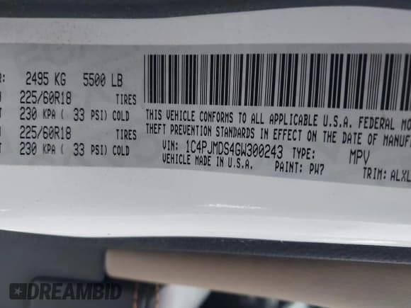 ✅ 2016 Jeep Cherokee Limited • VIN: 1C4PJMDS4GW300243 • Lot: 43831215. Wystawiony na IAAI z przebiegiem 341 024 mil. Bezpłatny archiwum sprzedaży aukcyjnych z USA i szczegółowy raport historii pojazdu na DreamBid. Zdjęcie 9.