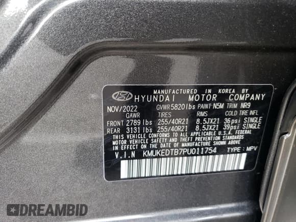 ✅ 2023 Genesis GV60 Performance • VIN: KMUKEDTB7PU011754 • Lot: 39865424. Wystawiony na Copart z przebiegiem 5 915 mil. Bezpłatny archiwum sprzedaży aukcyjnych z USA i szczegółowy raport historii pojazdu na DreamBid. Zdjęcie 13.