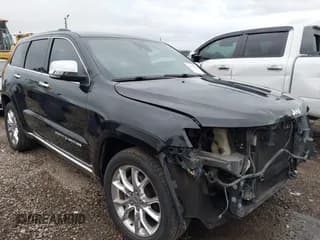 ✅ 2015 Jeep Grand Cherokee Summit • VIN: 1C4RJEJG9FC131724 • Lot: 42491343. Listed on IAAI with 131,196 mi. Free auction sales archive from the USA and detailed vehicle history report at DreamBid. Image 1.