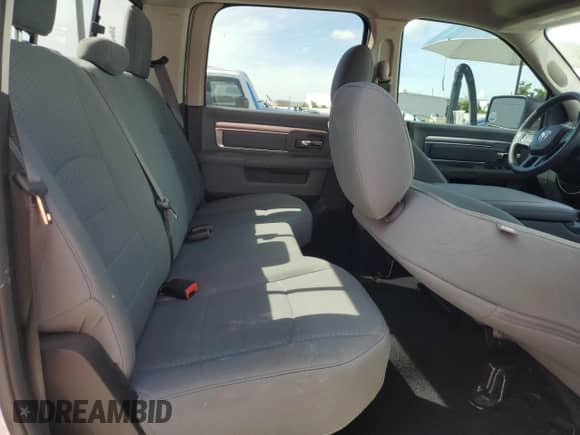 2019 Ram 1500 Big Horn with VIN 1C6RR6TT9KS731725, listed as a Copart auction lot 80370165 with 49,297 mi miles and Non repairable. Bid and sale history available at DreamBid. Image 10.