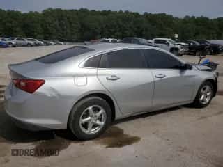 2017 Chevrolet Malibu LS with VIN 1G1ZB5ST0HF244626, listed as a Copart auction lot 84630855 with 93,493 mi miles and Salvage title. Bid and sale history available at DreamBid. Image 3.