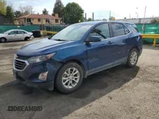 2019 Chevrolet Equinox LT с VIN 2GNAXKEV7K6130293, выставлен на аукционе Copart как лот 70914395 с пробегом 87 980 миль миль и Списание • Salvage title. История ставок и продаж доступна на DreamBid. Изображение 1.