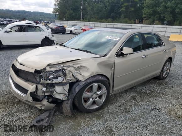 ✅ 2012 Chevrolet Malibu 2LT • VIN: 1G1ZD5E04CF285751 • Lot: 71975634. Listed on Copart with 180,817 mi. Free auction sales archive from the USA and detailed vehicle history report at DreamBid. Image 1.