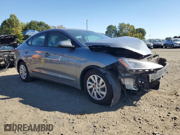 ✅ 2019 Hyundai Elantra SE • VIN: KMHD74LFXKU853727 • Lot: 84952905. Listed on Copart with 77,929 mi. Free auction sales archive from the USA and detailed vehicle history report at DreamBid. Image 4.