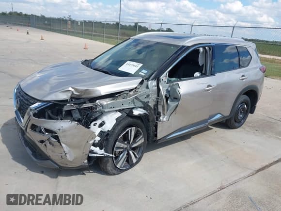 ✅ 2023 Nissan Rogue SL • VIN: JN8BT3CA8PW007263 • Lot: 43475043. Wystawiony na IAAI z przebiegiem 25 991 mil. Bezpłatny archiwum sprzedaży aukcyjnych z USA i szczegółowy raport historii pojazdu na DreamBid. Zdjęcie 2.