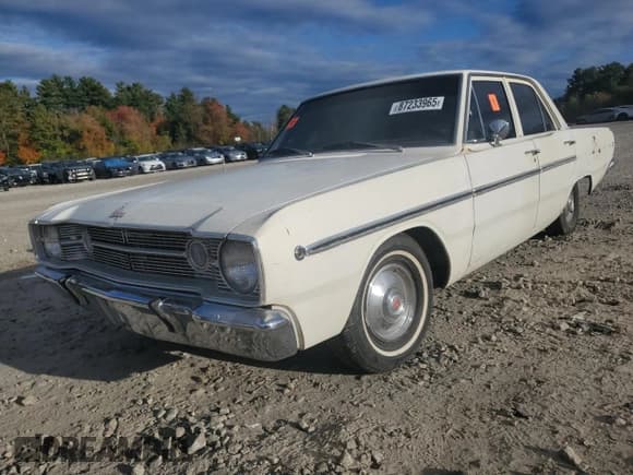 ✅ 1968 Dodge Dart • VIN: LH41B8B354950 • Лот: 87233965. Опубликован ранее на Copart с пробегом 29 350 миль. Бесплатный доступ к архиву аукционных продаж из США и подробный отчёт об истории автомобиля на DreamBid. Изображение 1.