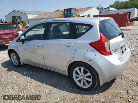 ✅ 2014 Nissan Note S Plus • VIN: 3N1CE2CP8EL372444 • Lot: 60837075. Listed on Copart with 107,149 mi. Free auction sales archive from the USA and detailed vehicle history report at DreamBid. Image 2.