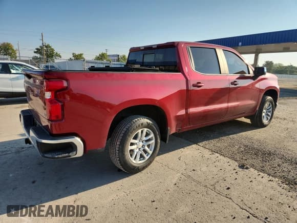 ✅ 2021 Chevrolet Silverado 1500 LT • VIN: 1GCUYDED0MZ179817 • Lot: 81401625. Listed on Copart with 32,194 mi. Free auction sales archive from the USA and detailed vehicle history report at DreamBid. Image 3.