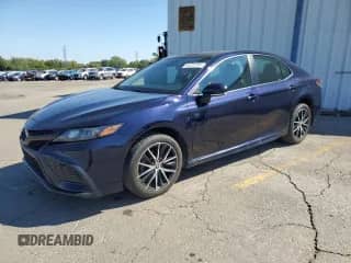 2021 Toyota Camry SE with VIN 4T1T11BK9MU023477, listed as a Copart auction lot 80337365 with 79,779 mi miles and Salvage title. Bid and sale history available at DreamBid. Image 1.