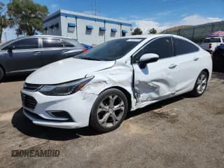 ✅ 2017 Chevrolet Cruze Premier • VIN: 1G1BF5SM5H7247515 • Lot: 71837375. Listed on Copart with 141,252 mi. Free auction sales archive from the USA and detailed vehicle history report at DreamBid. Image 1.