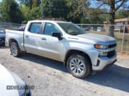 ✅ 2020 Chevrolet Silverado 1500 Custom • VIN: 3GCPYBEH2LG241818 • Lot: 43255823. Listed on IAAI with 79,644 mi. Free auction sales archive from the USA and detailed vehicle history report at DreamBid. Image 1.