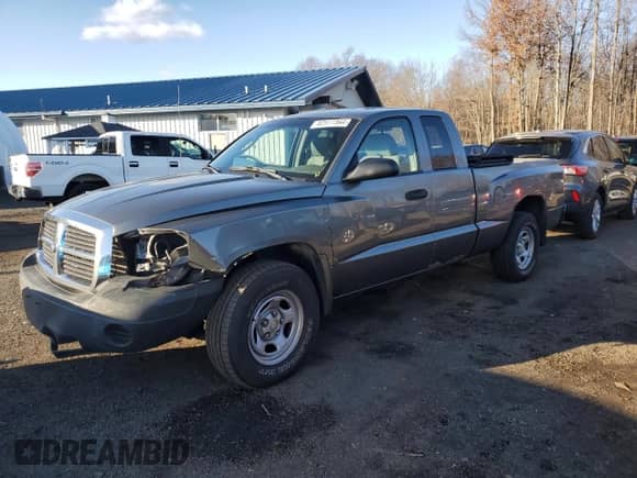 2005 Dodge Dakota ST с VIN 1D7HE22K45S134378, выставлен на аукционе Copart как лот 82577364 с пробегом 147 092 миль миль и Списание • Salvage title. История ставок и продаж доступна на DreamBid. Изображение 1.