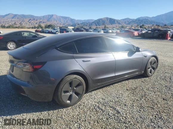 ✅ 2023 Tesla Model 3 • VIN: 5YJ3E1EA7PF698849 • Lot: 87263305. Listed on Copart with 45,177 mi. Free auction sales archive from the USA and detailed vehicle history report at DreamBid. Image 3.