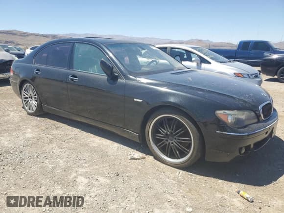 ✅ 2008 BMW 7 Series 750i • VIN: WBAHL835X8DT13297 • Lot: 61523864. Listed on Copart with Not provided. Free auction sales archive from the USA and detailed vehicle history report at DreamBid. Image 4.