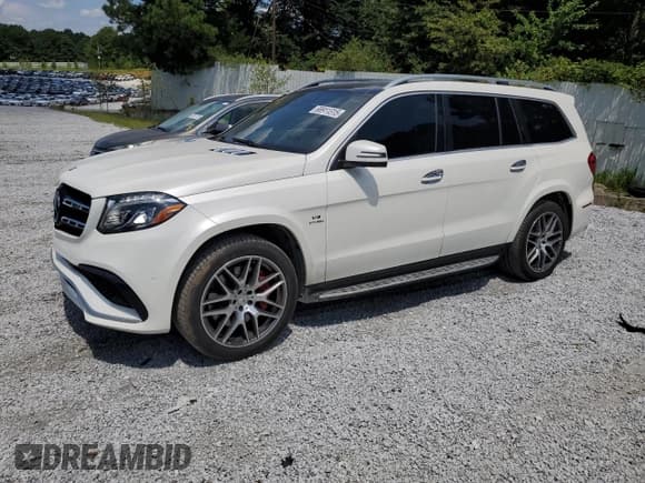 ✅ 2017 Mercedes-Benz GLS 63 AMG • VIN: 4JGDF7FE5HA948343 • Lot: 68911315. Listed on Copart with 75,371 mi. Free auction sales archive from the USA and detailed vehicle history report at DreamBid. Image 1.