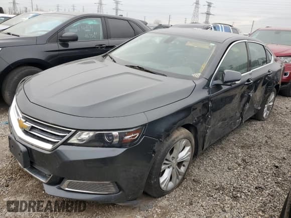 ✅ 2014 Chevrolet Impala LT • VIN: 2G1125S31E9187130 • Лот: 82805574. Опубликован ранее на Copart с пробегом 186 489 миль. Бесплатный доступ к архиву аукционных продаж из США и подробный отчёт об истории автомобиля на DreamBid. Изображение 1.