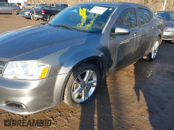 ✅ 2012 Dodge Avenger SXT Plus • VIN: 1C3CDZEG3CN287180 • Lot: 41666464. Listed on IAAI with 109,611 mi. Free auction sales archive from the USA and detailed vehicle history report at DreamBid. Image 6.