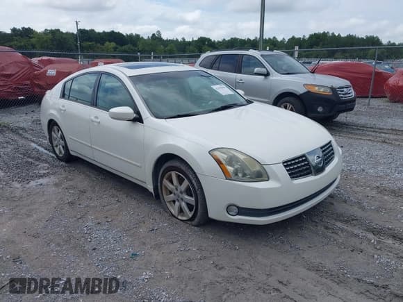 ✅ 2005 Nissan Maxima SE • VIN: 1N4BA41E45C878257 • Lot: 42639660. Listed on IAAI with 133,145 mi. Free auction sales archive from the USA and detailed vehicle history report at DreamBid. Image 1.