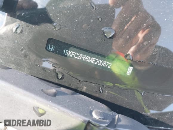 ✅ 2021 Honda Civic LX • VIN: 19XFC2F66ME200872 • Lot: 43809995. Listed on IAAI with 32,340 mi. Free auction sales archive from the USA and detailed vehicle history report at DreamBid. Image 17.