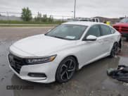 ✅ 2019 Honda Accord Sport • VIN: 1HGCV1F31KA145746 • Лот: 43022643. Опубликован ранее на IAAI с пробегом 75 085 миль. Бесплатный доступ к архиву аукционных продаж из США и подробный отчёт об истории автомобиля на DreamBid. Изображение 2.