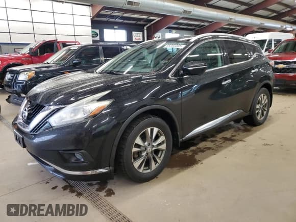 ✅ 2015 Nissan Murano SL • VIN: 5N1AZ2MH3FN217426 • Лот: 58202205. Опубликован ранее на Copart с пробегом 205 879 миль. Бесплатный доступ к архиву аукционных продаж из США и подробный отчёт об истории автомобиля на DreamBid. Изображение 1.