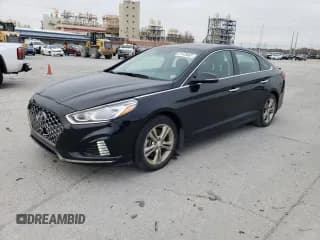 ✅ 2019 Hyundai Sonata SEL • VIN: 5NPE34AF0KH808068 • Lot: 37445863. Listed on Copart with 32,803 mi. Free auction sales archive from the USA and detailed vehicle history report at DreamBid. Image 1.