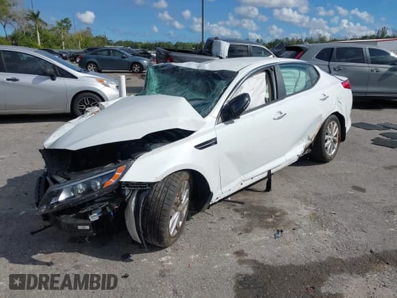 ✅ 2015 Kia Optima EX • VIN: 5XXGN4A79FG475804 • Lot: 43797297. Listed on IAAI with Not provided. Free auction sales archive from the USA and detailed vehicle history report at DreamBid. Image 2.