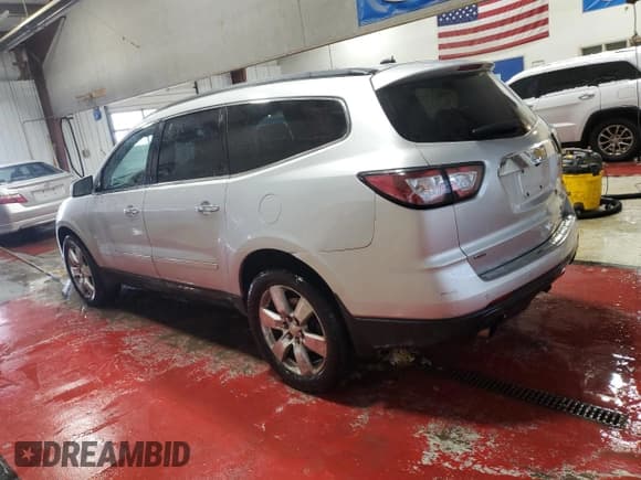 ✅ 2014 Chevrolet Traverse LTZ • VIN: 1GNKVJKD8EJ172768 • Лот: 92171255. Опубликован ранее на Copart с пробегом 136 882 миль. Бесплатный доступ к архиву аукционных продаж из США и подробный отчёт об истории автомобиля на DreamBid. Изображение 2.