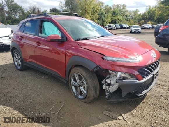 ✅ 2023 Hyundai Kona SEL • VIN: KM8K3CAB9PU047964 • Лот: 73457984. Опубликован ранее на Copart с пробегом 29 704 миль. Бесплатный доступ к архиву аукционных продаж из США и подробный отчёт об истории автомобиля на DreamBid. Изображение 4.