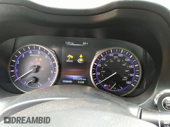 ✅ 2014 Infiniti Q50 Premium • VIN: JN1BV7AP0EM683304 • Lot: 42299793. Listed on IAAI with 195,328 mi. Free auction sales archive from the USA and detailed vehicle history report at DreamBid. Image 7.