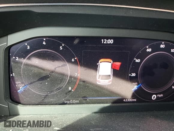 ✅ 2021 Volkswagen Tiguan SEL Premium R-Line • VIN: 3VV4B7AX9MM042512 • Лот: 81874915. Опубликован ранее на Copart с пробегом 43 300 миль. Бесплатный доступ к архиву аукционных продаж из США и подробный отчёт об истории автомобиля на DreamBid. Изображение 9.