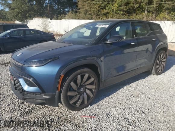 ✅ 2023 Fisker Ocean Extreme • VIN: VCF1EBU20PG008274 • Lot: 89826445. Listed on Copart with 6,358 mi. Free auction sales archive from the USA and detailed vehicle history report at DreamBid. Image 1.