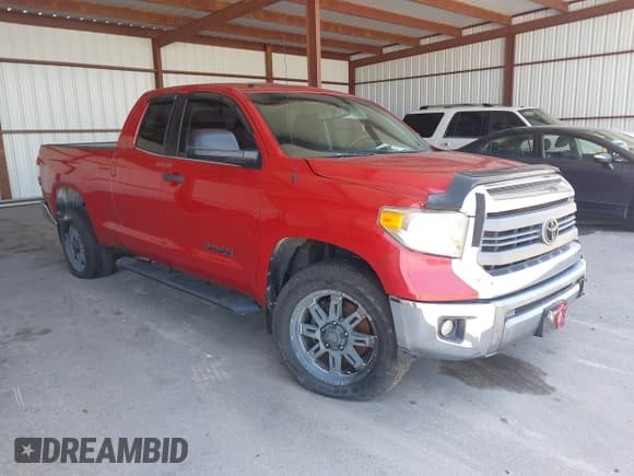 ✅ 2015 Toyota Tundra SR • VIN: 5TFRM5F11FX094947 • Lot: 42066685. Listed on IAAI with 59,644 mi. Free auction sales archive from the USA and detailed vehicle history report at DreamBid. Image 1.