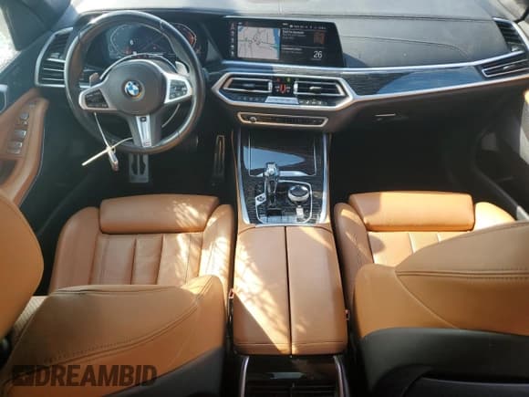 ✅ 2022 BMW X7 xDrive40i • VIN: 5UXCW2C02N9K74532 • Lot: 81872635. Listed on Copart with 59,587 mi. Free auction sales archive from the USA and detailed vehicle history report at DreamBid. Image 8.