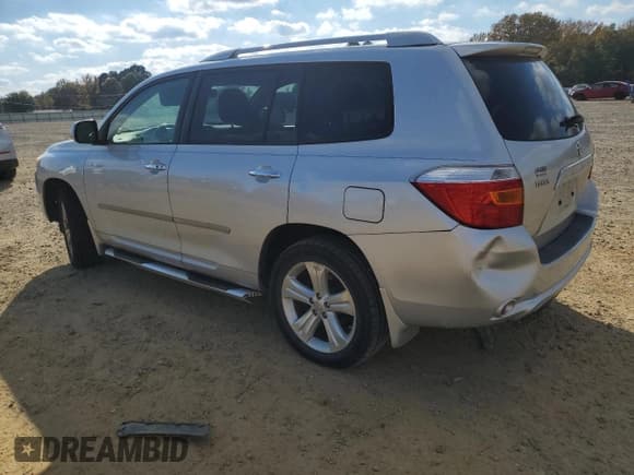 ✅ 2008 Toyota Highlander Limited • VIN: JTEDS42A482001429 • Lot: 91653255. Listed on Copart with 241,051 mi. Free auction sales archive from the USA and detailed vehicle history report at DreamBid. Image 2.