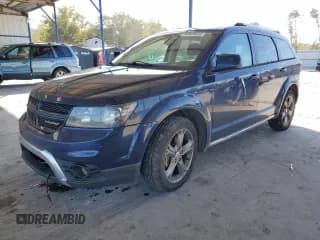 ✅ 2017 Dodge Journey Crossroad Plus • VIN: 3C4PDCGB0HT676636 • Lot: 89920635. Listed on Copart with 103,800 mi. Free auction sales archive from the USA and detailed vehicle history report at DreamBid. Image 1.