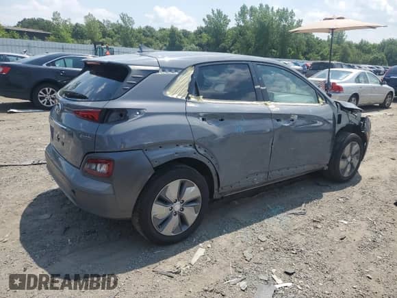 2019 Hyundai Kona Ultimate z VIN KM8K53AG7KU025802, wystawiony jako Copart lot #64106295 z przebiegiem 53 685 mil mil oraz Szkoda całkowita • Salvage title. Historia ofert i sprzedaży dostępna na DreamBid. Obrazek 3.