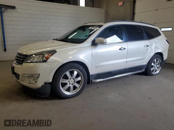 ✅ 2014 Chevrolet Traverse LTZ • VIN: 1GNKVJKD2EJ164472 • Lot: 71431805. Wystawiony na Copart z przebiegiem 166 387 mil. Bezpłatny archiwum sprzedaży aukcyjnych z USA i szczegółowy raport historii pojazdu na DreamBid. Zdjęcie 1.