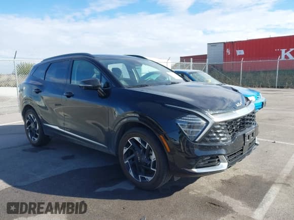 ✅ 2023 Kia Sportage SX-Prestige • VIN: 5XYK5CAF3PG004286 • Lot: 43565968. Listed on IAAI with 44,590 mi. Free auction sales archive from the USA and detailed vehicle history report at DreamBid. Image 1.