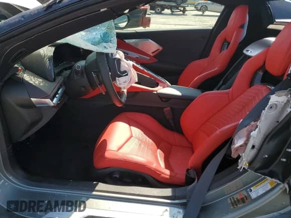 2023 Chevrolet Corvette 2LT с VIN 1G1YB3D46P5138627, выставлен на аукционе Copart как лот 70691464 с пробегом Не указан миль и Списание • Salvage title. История ставок и продаж доступна на DreamBid. Изображение 7.