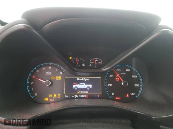 2022 Chevrolet Colorado 4WD Z71 z VIN 1GCHTDEN1N1197784, wystawiony jako Copart lot #63993685 z przebiegiem 35 709 mil mil oraz Szkoda całkowita • Salvage title. Historia ofert i sprzedaży dostępna na DreamBid. Obrazek 9.