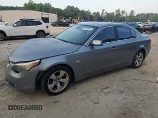 ✅ 2005 BMW 5 Series 525i • VIN: WBANA53525B863723 • Lot: 61230645. Listed on Copart with 209,294 mi. Free auction sales archive from the USA and detailed vehicle history report at DreamBid. Image 1.