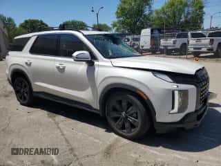 2024 Hyundai Palisade XRT с VIN KM8R3DGE4RU658350, выставлен на аукционе Copart как лот 60864514 с пробегом 15 307 миль миль и Списание • Salvage title. История ставок и продаж доступна на DreamBid. Изображение 4.