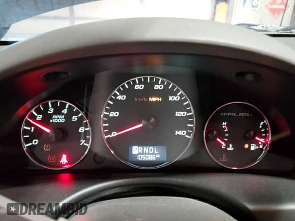 2007 Chevrolet Malibu 2LT z VIN 1G1ZT58N47F294529, wystawiony jako Copart lot #87114644 z przebiegiem 105 086 mil mil oraz Czysty tytuł • Clean title. Historia ofert i sprzedaży dostępna na DreamBid. Obrazek 9.