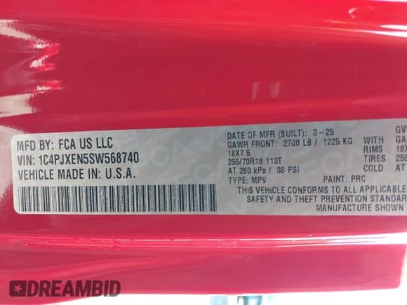 ✅ 2025 Jeep Wrangler Sahara • VIN: 1C4PJXEN5SW568740 • Lot: 43606846. Wystawiony na IAAI z przebiegiem 11 039 mil. Bezpłatny archiwum sprzedaży aukcyjnych z USA i szczegółowy raport historii pojazdu na DreamBid. Zdjęcie 9.