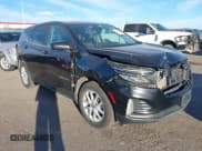 ✅ 2023 Chevrolet Equinox LT • VIN: 3GNAXTEG0PL106136 • Lot: 43728851. Listed on IAAI with 63,657 mi. Free auction sales archive from the USA and detailed vehicle history report at DreamBid. Image 1.