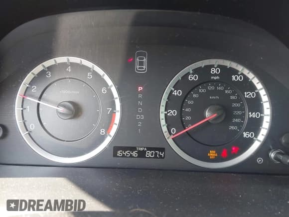 ✅ 2010 Honda Accord EX • VIN: 1HGCP2F70AA003387 • Lot: 43689641. Listed on IAAI with 164,457 mi. Free auction sales archive from the USA and detailed vehicle history report at DreamBid. Image 7.